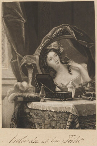 'Belinda at her toilet' NPG D11310