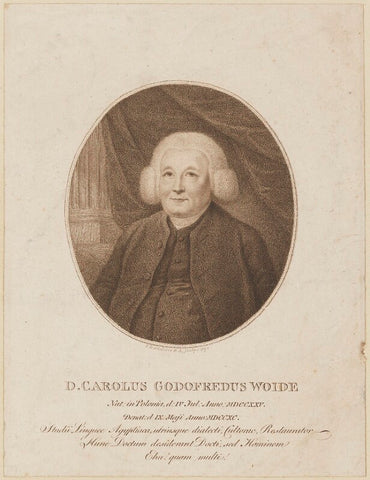 Charles Godfrey Woide NPG D14155
