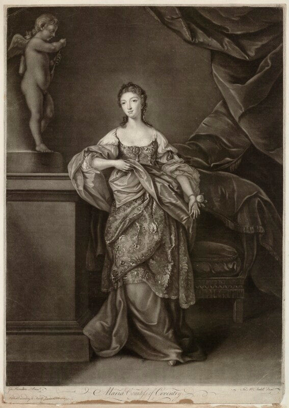 Maria (née gunning), countess of coventry npg d34176