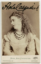 Ada Cavendish (later Marshall) NPG Ax18162