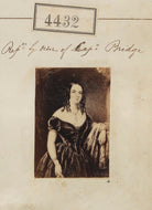 Unknown woman ('By order of Captain Bridge') NPG Ax54445