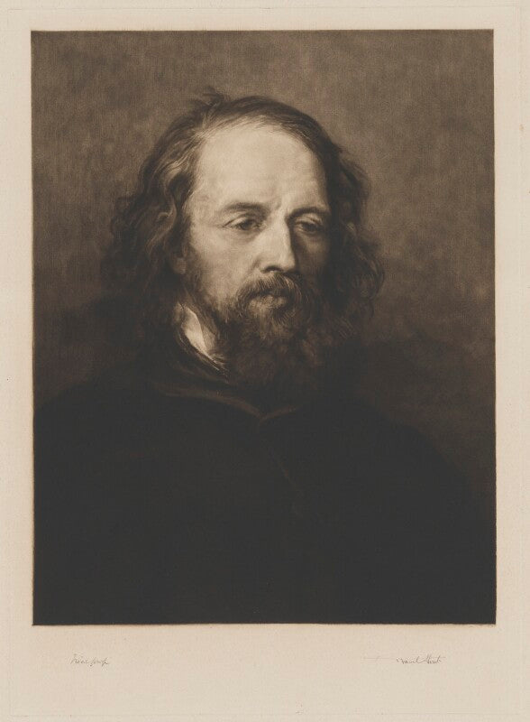 Alfred, lord tennyson npg d34497