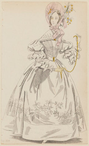 'Paris Dinner Dress', July 1836 NPG D47682