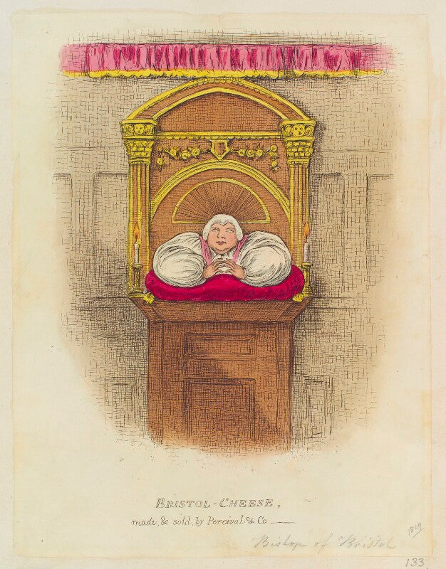 William lort mansel ('bristol cheese, made, and sold, by percival & co') npg d12409