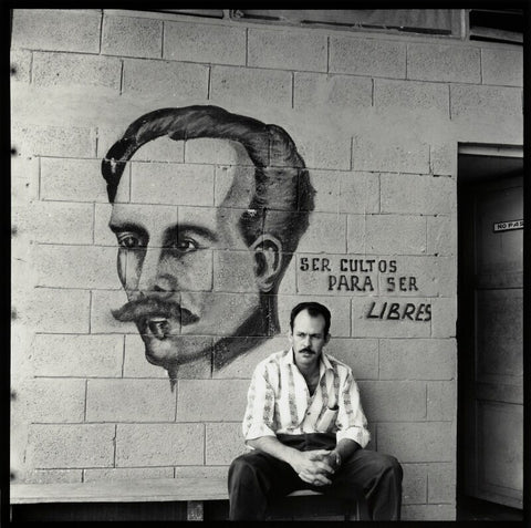 'Mural of the poet José Martí' (Ida's government driver) NPG x132344