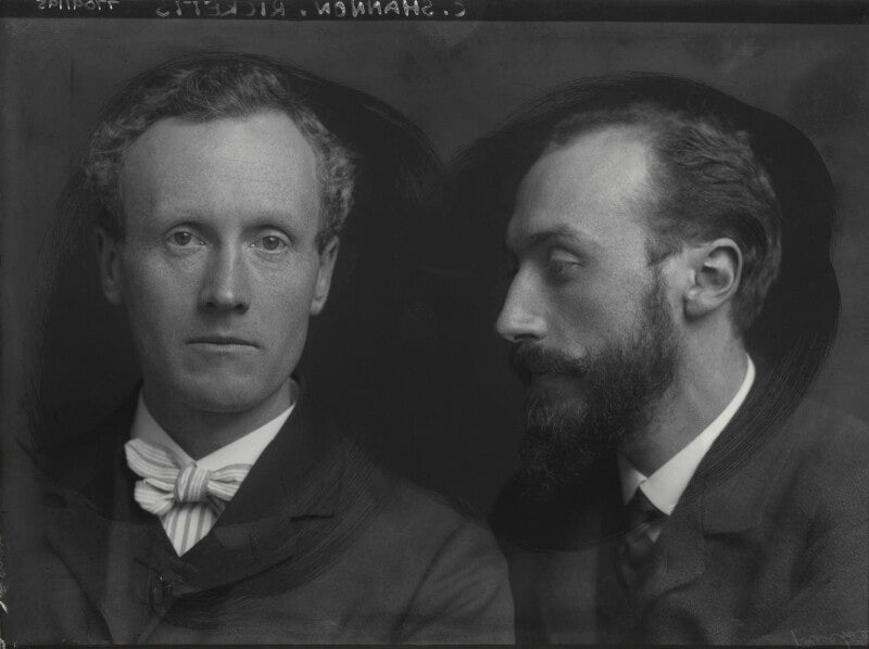 Charles haslewood shannon; charles de sousy ricketts npg x6624