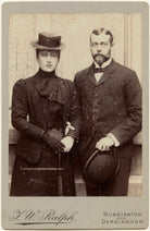 Maud, Queen of Norway; King George V NPG x197450