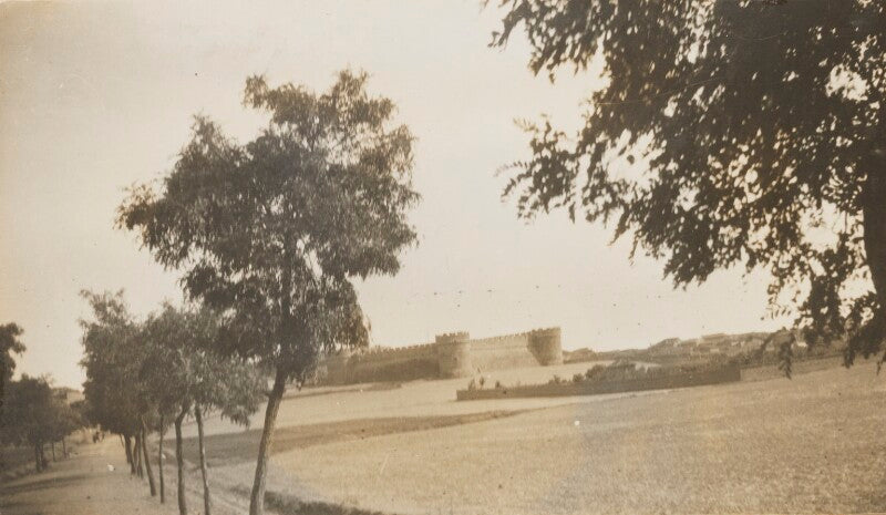 'castle of grajal' (new castile, spain) npg ax183112