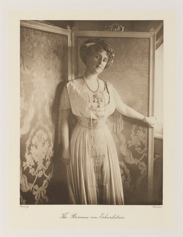 Gracy emily (née maple), baroness von eckardstein npg ax161348