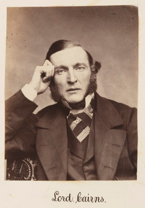 Hugh mccalmont cairns, 1st earl cairns npg ax27717