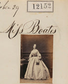 Miss Boates NPG Ax61824