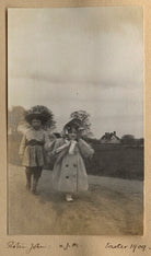 Robin John; Julian Vinogradoff (née Morrell) NPG Ax140106