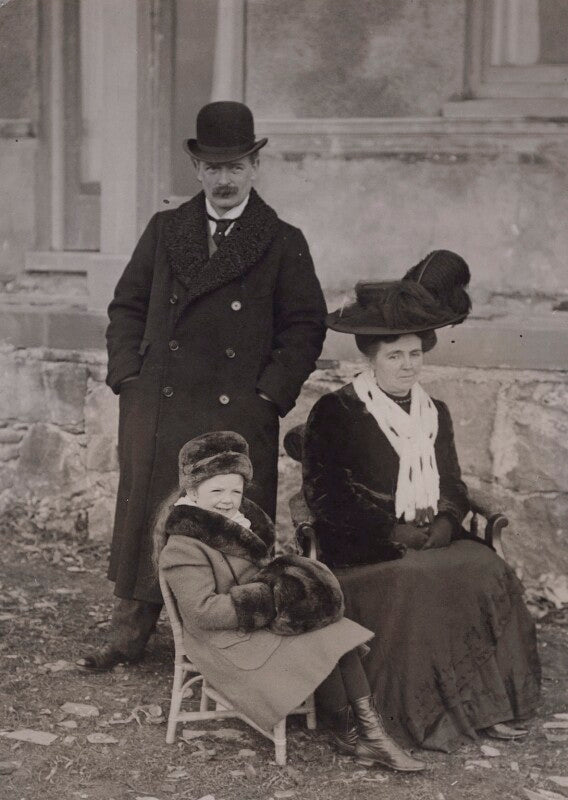 Lady megan arfon lloyd george; david lloyd george; dame margaret lloyd george (née owen) npg x194124