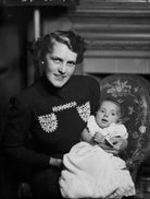 Francis M.B. Rugman; Cyrille Maud (née Barclay), Lady Rugman NPG x178565