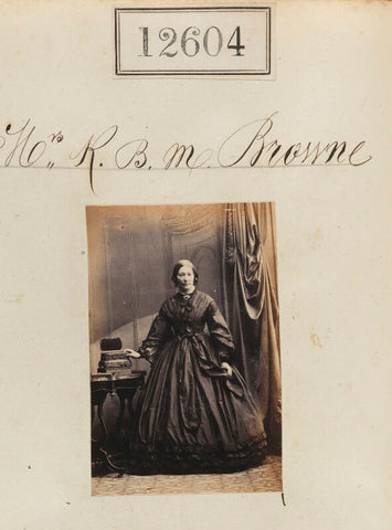 Mrs R.B.M. Browne NPG Ax62249