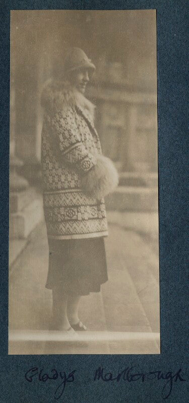 Gladys marie spencer churchill (née deacon), duchess of marlborough npg ax142528