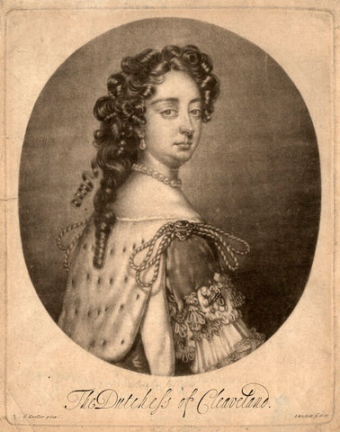 Barbara Palmer (née Villiers), Duchess of Cleveland NPG D1472