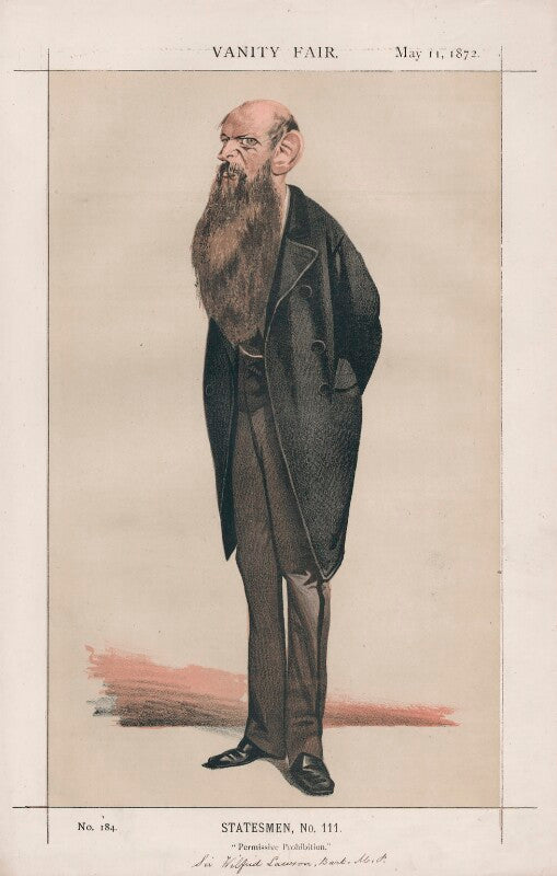 Sir wilfrid lawson, 2nd bt ('statesmen, no. 111.') npg d43535