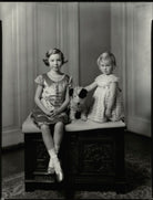 Hon. Pamela Jean Beshoff (née Allanson-Winn); Hon. Janet Diana Vlassopulos (née Allanson-Winn) NPG x151528