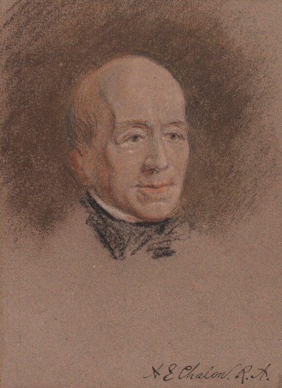 Unknown man, formerly known as alfred edward chalon npg 3260