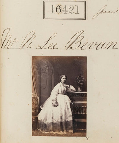 Mrs R. Lee Bevan NPG Ax64334