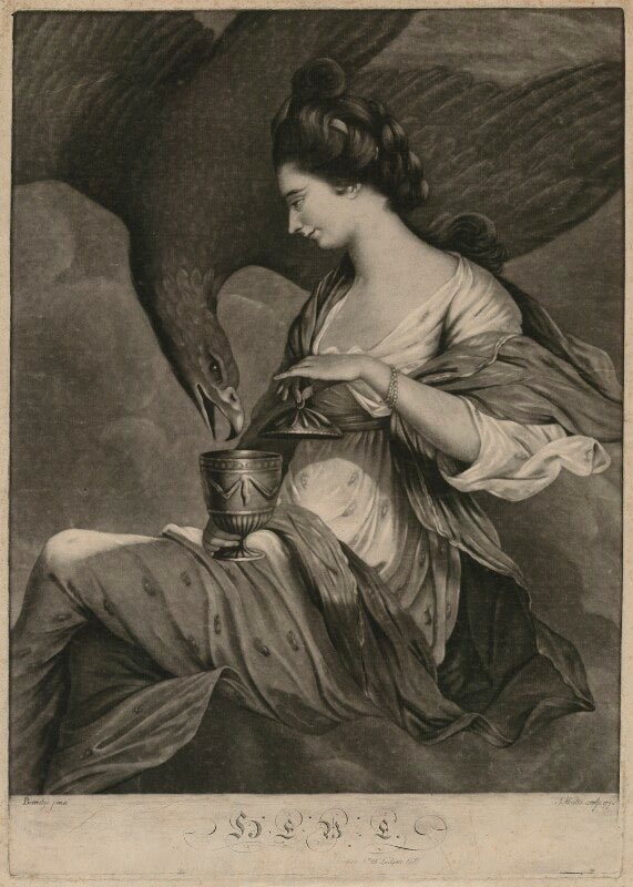 'hebe' (miss berridge) npg d32372