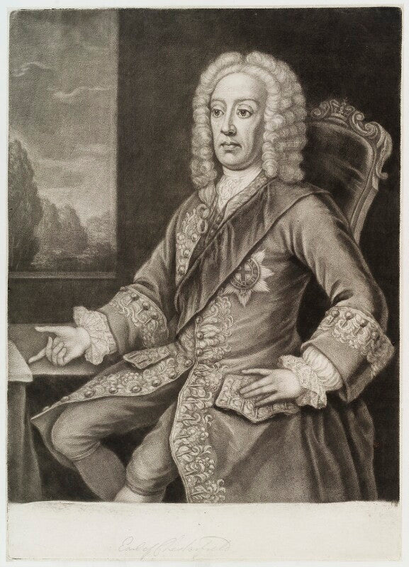 Philip dormer stanhope, 4th earl of chesterfield npg d20376