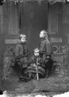 Prince Adolphus, Duke of Teck and Marquess of Cambridge; Prince Francis of Teck; Queen Mary NPG x96006