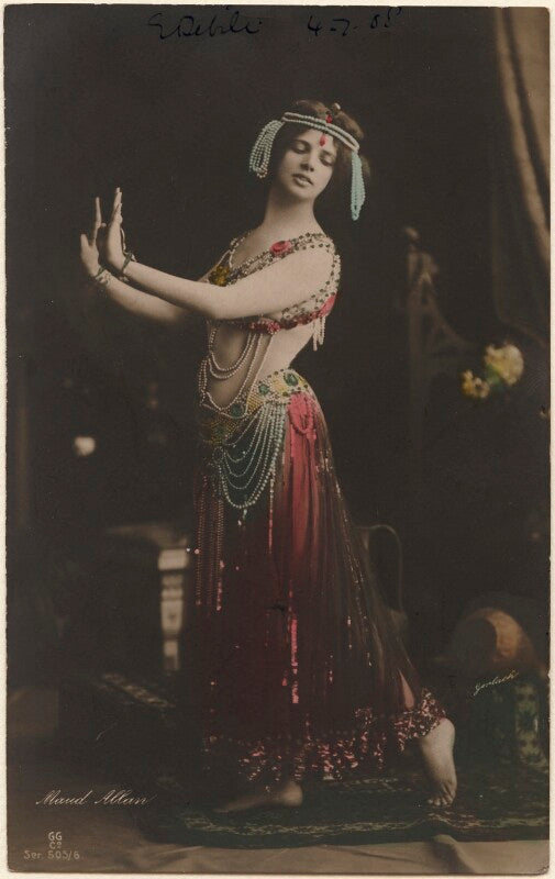 Maud allan as salome in 'the vision of salome' npg x198169