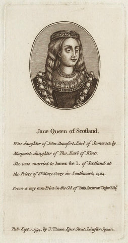 Joan, Queen of Scotland NPG D23896