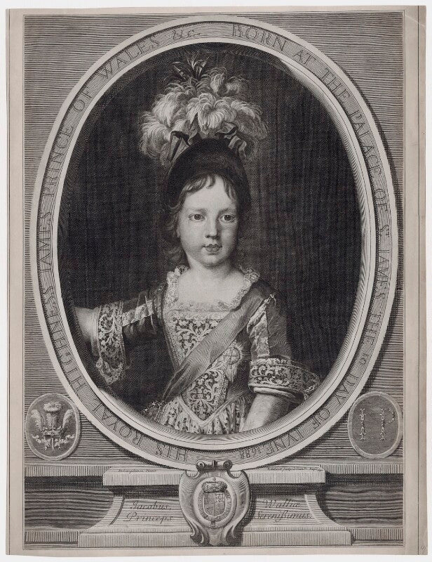 Prince james francis edward stuart npg d31380