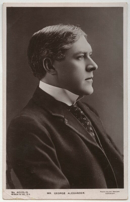 Sir george alexander (george samson) npg x287