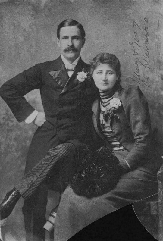 Antonio fernando de navarro; mary anderson (mrs de navarro) npg x42729