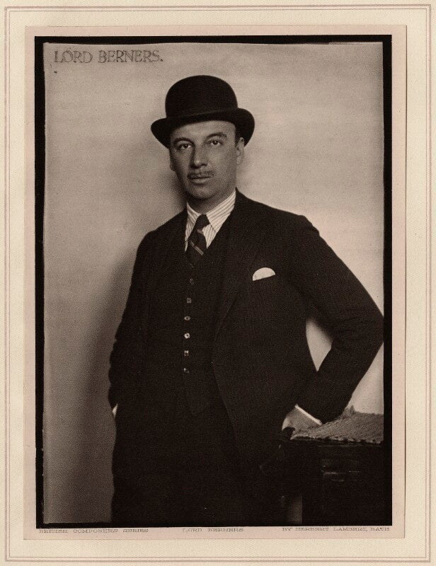 Gerald tyrwhitt wilson, 14th baron berners npg ax7752