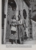 June Mnouchkine (née Hannen); Jean Cocteau NPG x195082