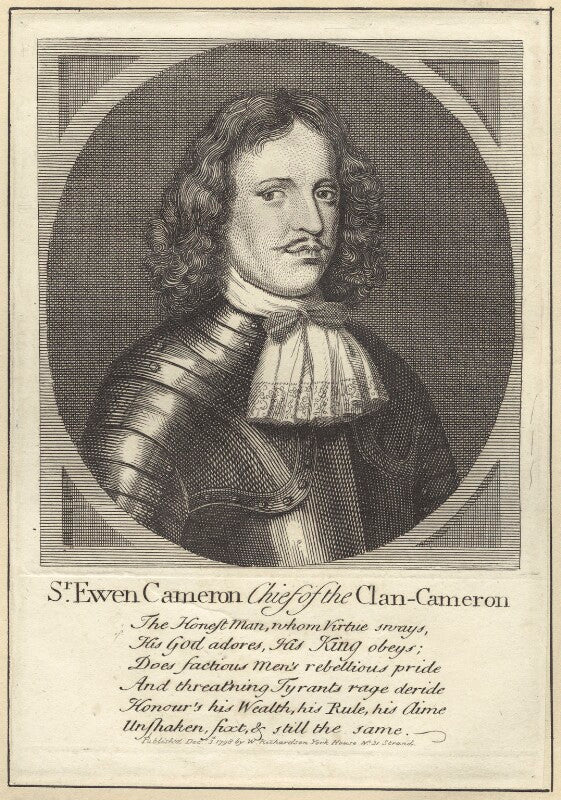 Sir ewen cameron of lochiel npg d28987