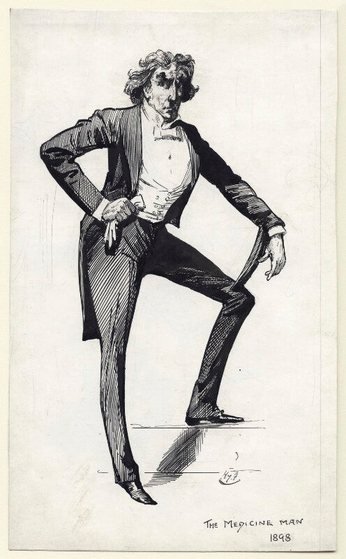 Sir henry irving in 'the medicine man' npg d75