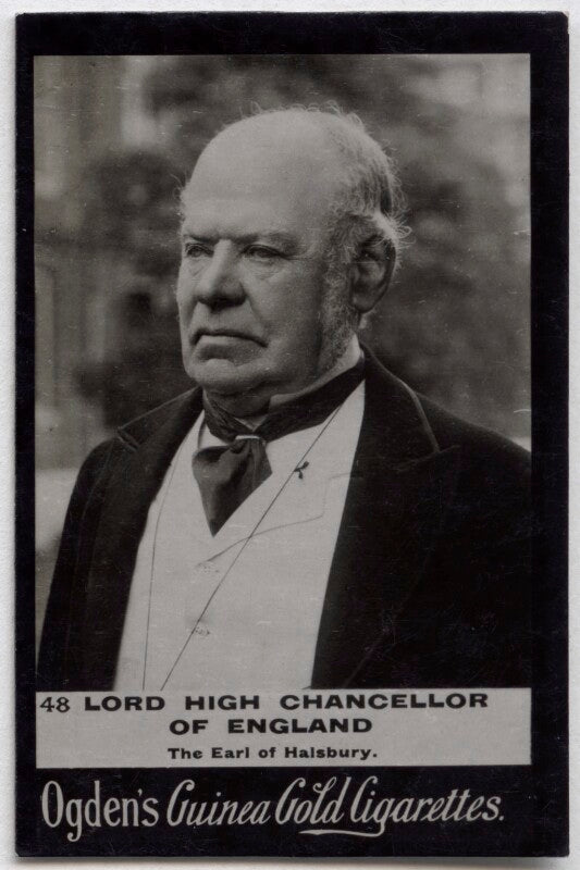 Hardinge stanley giffard, 1st earl of halsbury npg x136549