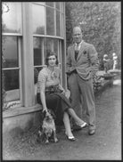 Joan Waugh (née Chirnside); Alec Waugh NPG x28609