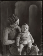 Nell Vere Montagu (née Stead), Duchess of Manchester; Sidney Arthur Robin George Drogo Montagu, 11th Duke of Manchester NPG x124870