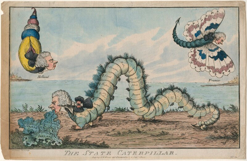 William pitt ('the state caterpillar') npg d48867