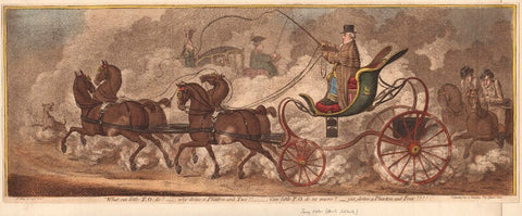 Thomas Onslow, 2nd Earl of Onslow ('What can little T.O. do? - Why drive a phaeton and two!! - ') NPG D13098