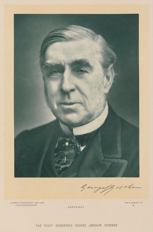 George joachim goschen, 1st viscount goschen npg ax15933