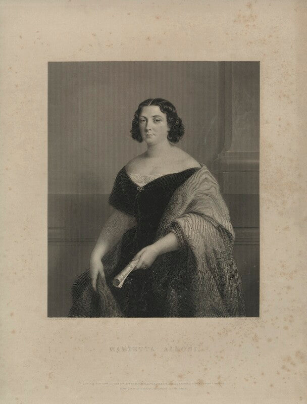 Marietta alboni, countess pepoli (née maria anna marzia) npg d7308