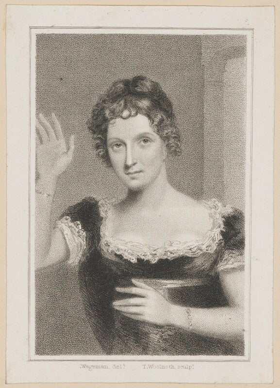 Elizabeth ('eliza') (née o'neil), lady wrixon becher when miss o'neill as belvidera npg d38690