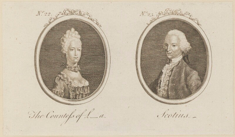 'the countess of l a and scotius  ' (william douglas, 4th duke of queensberry) npg d14161