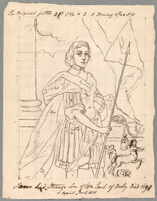 James stanley, lord strange npg d23108