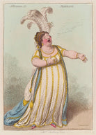 Elizabeth Billington (née Weichsel) ('A bravura air mandane') NPG D12775
