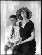 Adrian Gerald Foley, 8th Baron Foley; Minoru Foley (née Greenstone), Lady Foley NPG x124955