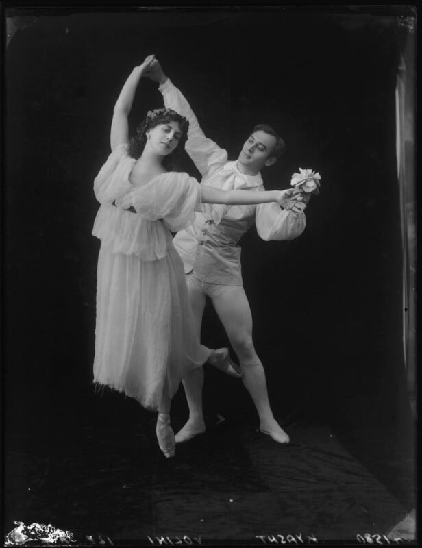 Lydia kyasht; alexandre volinine (né aleksandr volinin) in 'first love' npg x101604